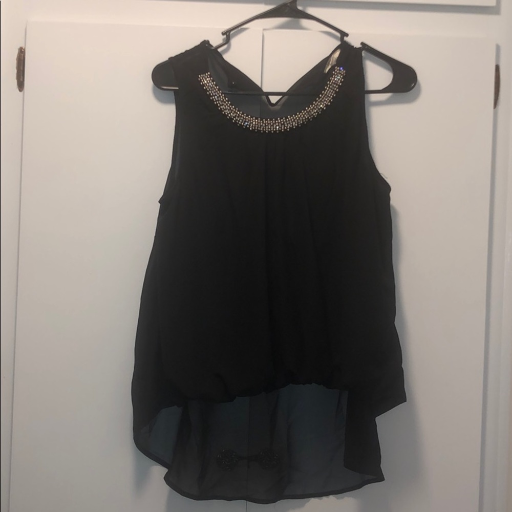 Black dress shirt